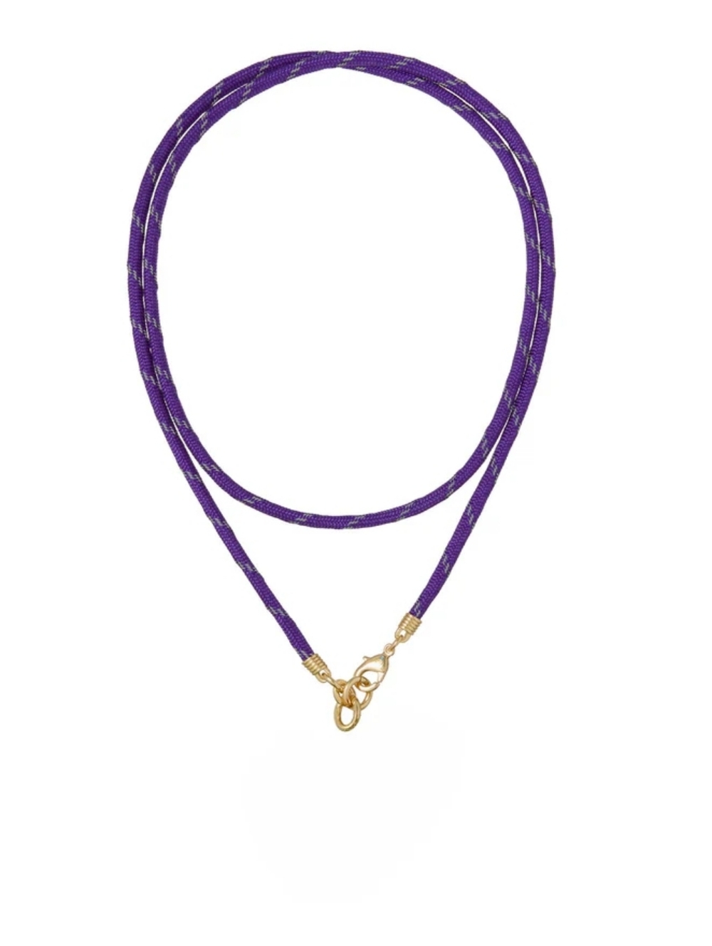 Roxanne Assoulin The Long Happy Cord Charm Necklace Without Charm
